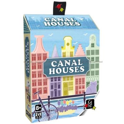 Bilde av Canal Houses sett skrått ovenfra