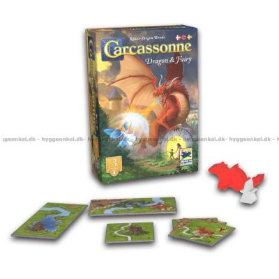 Bilde av Carcassonne utvidelse  3: Dragon & Fairy