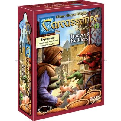 Carcassonne utvidelse 2: Traders & Builders - Engelsk