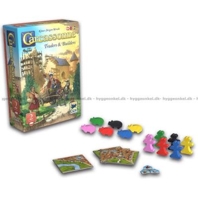 Bilde av Carcassonne utvidelse  2: Traders & Builders 