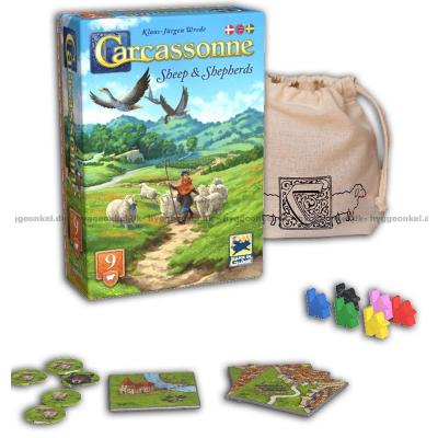 Bilde av Carcassonne utvidelse  9: Sheep & Shepherds