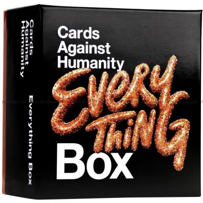 Bilde av Cards Against Humanity: Everything Box sett skrått ovenfra