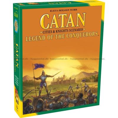 Catan: Cities & Knights - Legends of the Conquerors - Engelsk