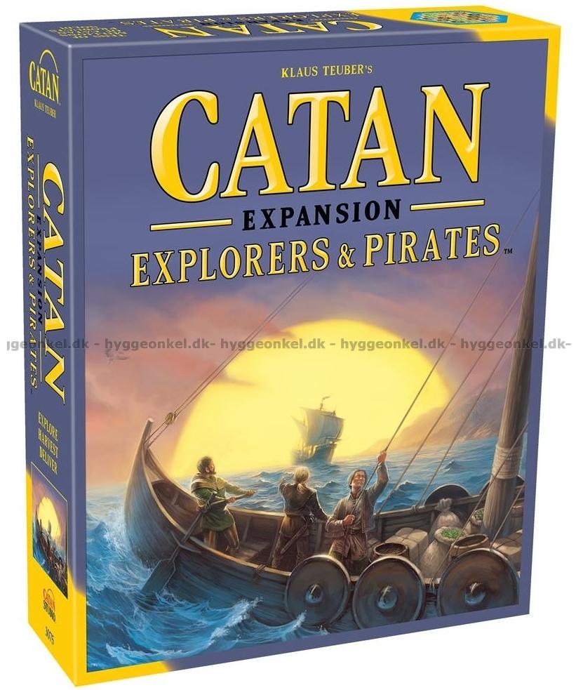 Kjøp Catan: Explorers & Pirates - Engelsk hos Boardgamer
