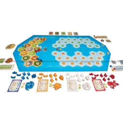 Bilde av Catan: Explorers & Pirates - Engelsk