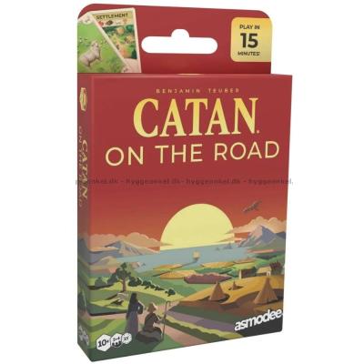 Bilde av Catan: On the Road sett ovenfra