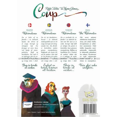 Baksiden av esken