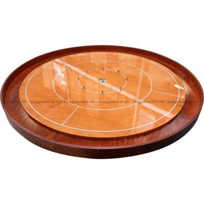 Crokinole Tournament Board: Bøk og kirsebær