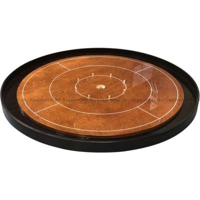 Crokinole Tournament Board: Valnøtt og ibenholt