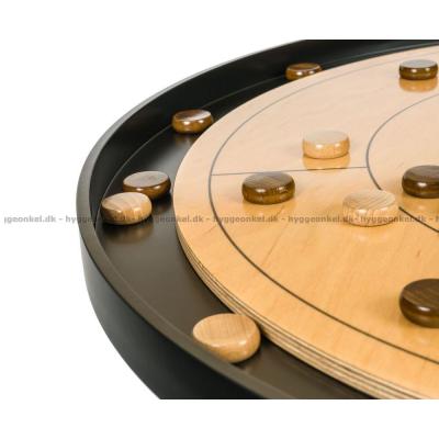 Bilde av Crokinole: Komplett sett - Fra Wooden Games