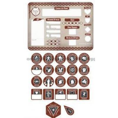 Bilde av D&D: Barbarian Token Set