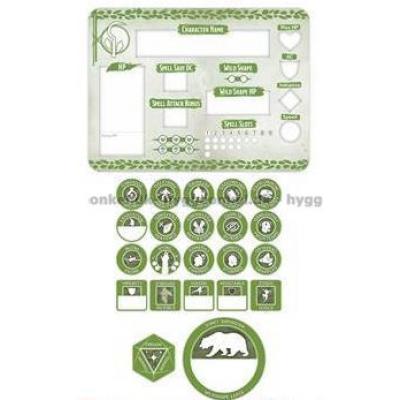 Bilde av D&D: Druid Token Set