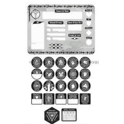 Bilde av D&D: Rogue Token Set