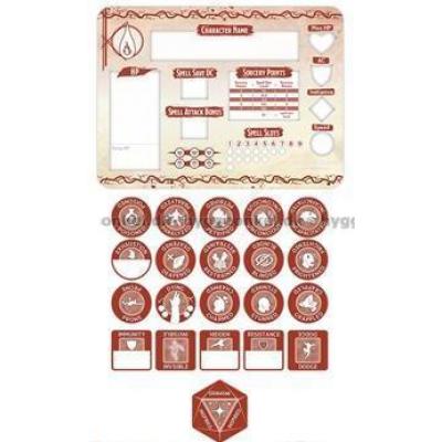 Bilde av D&D: Sorcerer Token Set