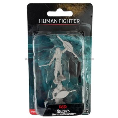 D&D: Nolzurs Marvelous Miniature - Human Fighter Male