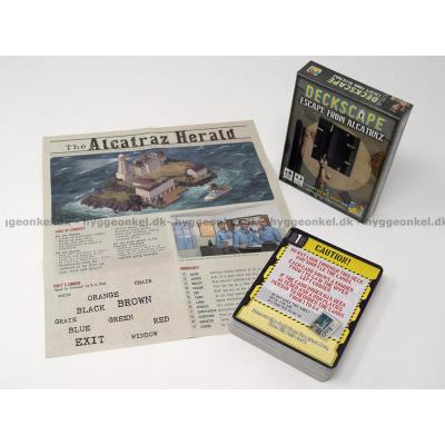Bilde av Deckscape: Escape from Alcatraz