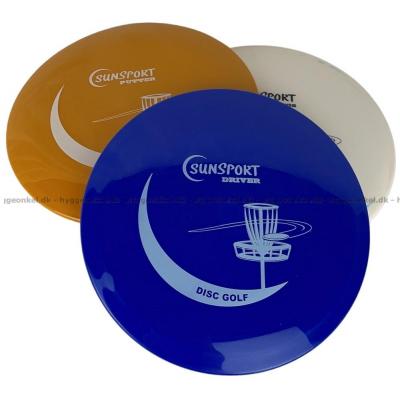 Bilde av Frisbeegolf: 3 frisbeer - Blå/hvit/oransje