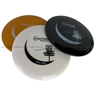 Bilde av Frisbeegolf: 3 frisbeer - Svart/hvit/oransje