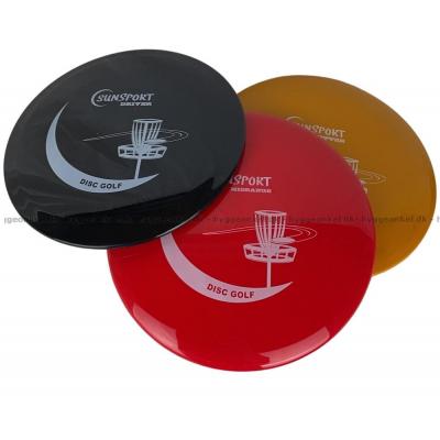 Bilde av Frisbeegolf: 3 frisbeer - Svart/rød/oransje