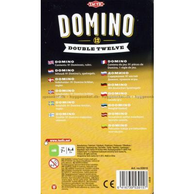 Bilde av Domino: Double 12 - Fra Tactic