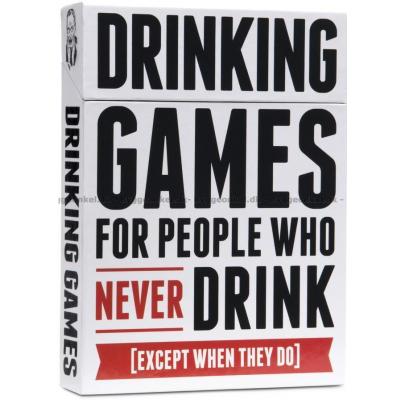 Drinking games - For people who never drink