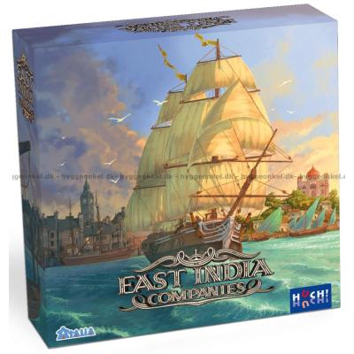 Bilde av East India Companies sett skrått ovenfra