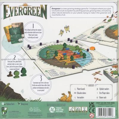 Baksiden av esken