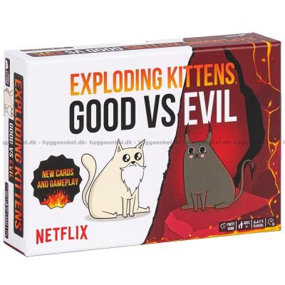 Exploding Kittens: Good vs Evil - Engelsk