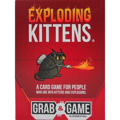 Exploding Kittens: Grab & Game - Engelsk