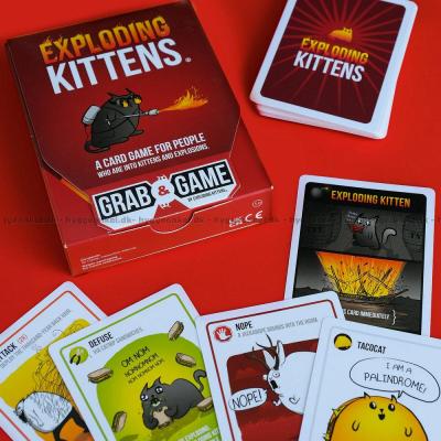 Bilde av Exploding Kittens: Grab & Game - Engelsk