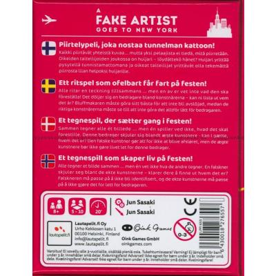 Baksiden av esken