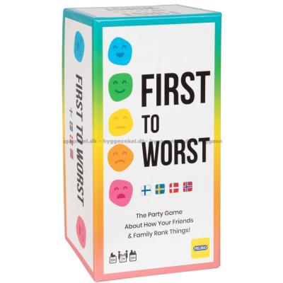 Bilde av First to Worst sett skrått ovenfra
