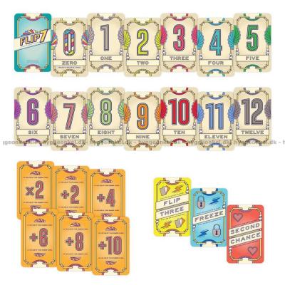 Bilde av Flip 7: Blister pack - Engelsk