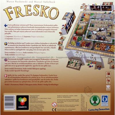 Baksiden av esken