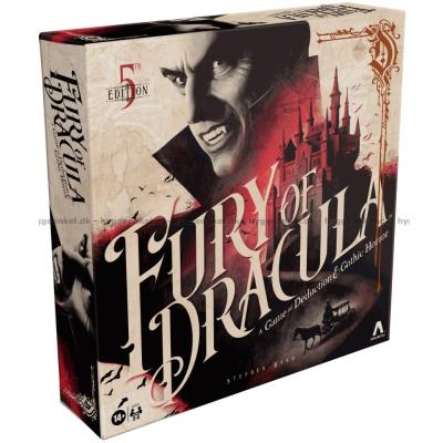 Bilde av Fury of Dracula sett skrått ovenfra