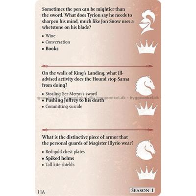 Bilde av Game of Thrones: The Trivia Game