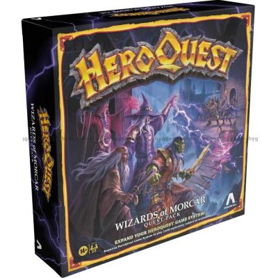 Bilde av HeroQuest: Wizards of Morcar sett skrått ovenfra