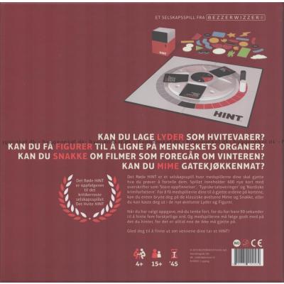 Baksiden av esken