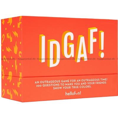 Bilde av IDGAF sett ovenfra