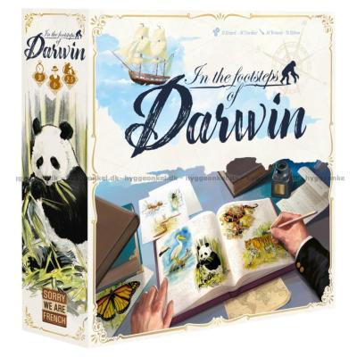 Bilde av In the Footsteps of Darwin sett skrått ovenfra