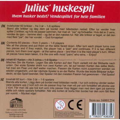 Baksiden av esken