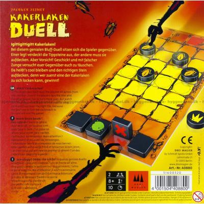 Baksiden av esken