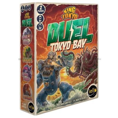 Bilde av King Of Tokyo: Duel - Tokyo Bay sett skrått ovenfra