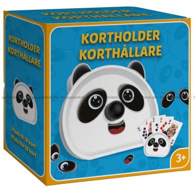 Kortholder for barn: Panda
