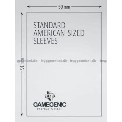 Bilde av Kortlommer: Gamegenic - 50 stk 59 x 91 mm - matte