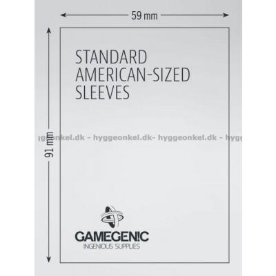 Bilde av Kortlommer: Gamegenic - 50 stk 59 x 91 mm
