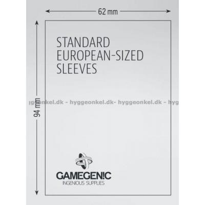 Bilde av Kortlommer: Gamegenic - 50 stk 62 x 94 mm - matte