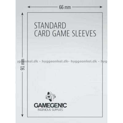 Bilde av Kortlommer: Gamegenic - 50 stk 66 x 91 mm