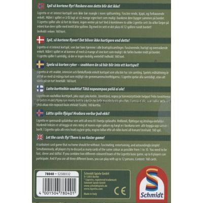 Baksiden av esken