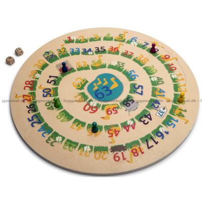Bilde av 3-i-1: Ludo - Gåsespill - Tock